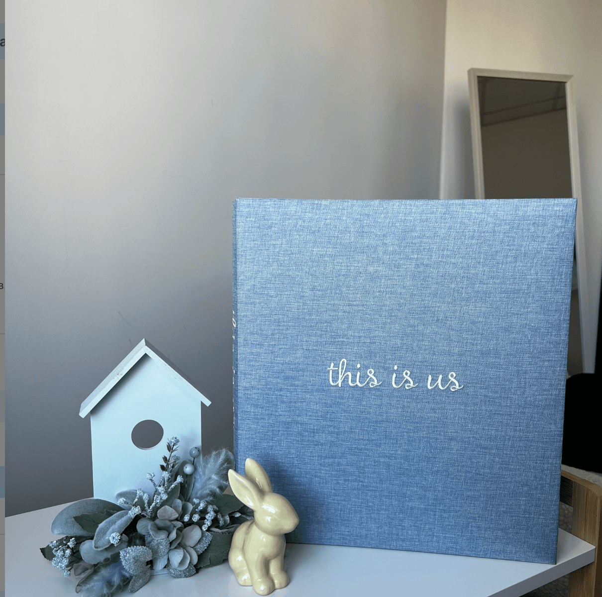 Photo Album 500 "This Is Us" Blue